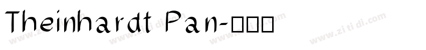 Theinhardt Pan字体转换